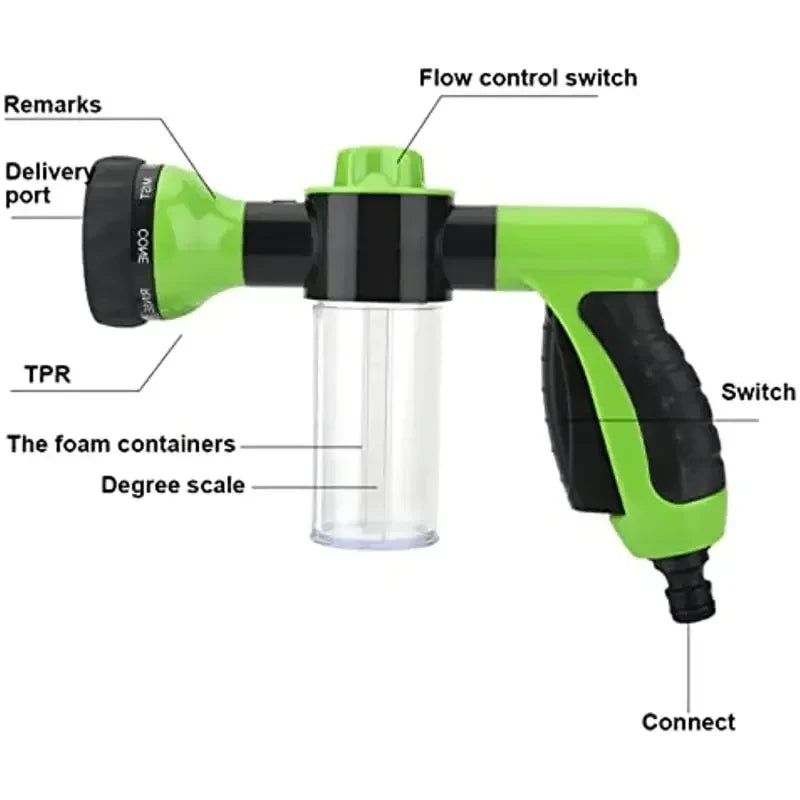 Adjustable Foam Soap Dispensing Sprayer