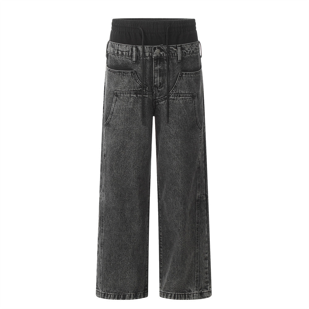 Make old washed denim jeans
