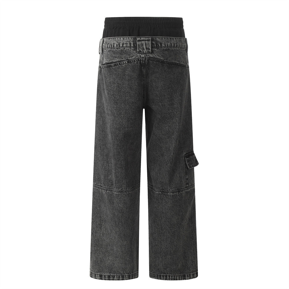 Make old washed denim jeans