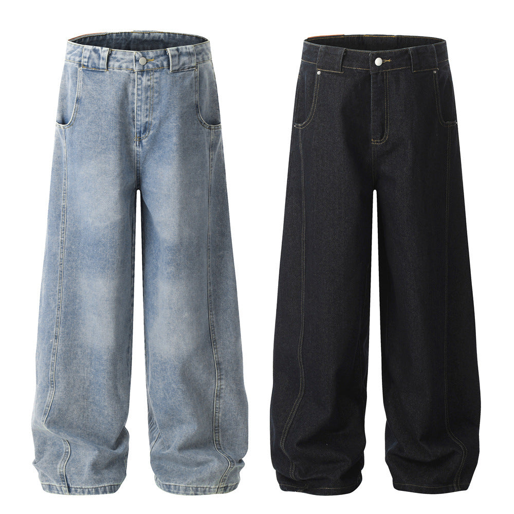 Make old washed denim jeans