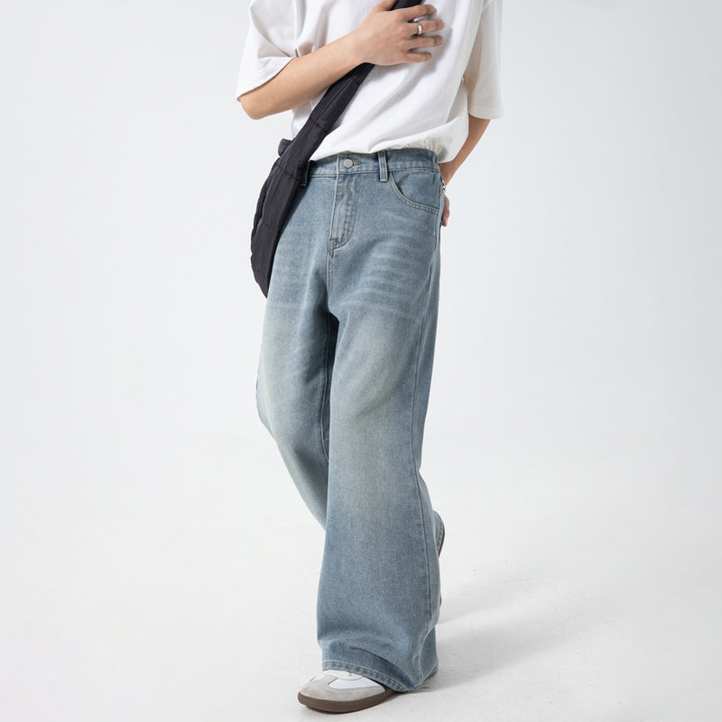 Micro denim jeans, long pants