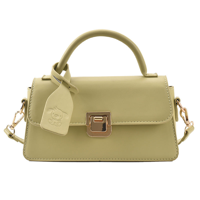 Small Square Bag Western Style Small Fresh Handbag New Fashion Texture Underarm Shoulder Bag Messenger Women's Bag