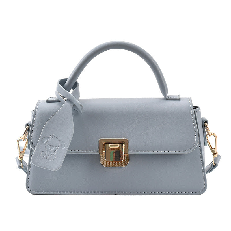 Small Square Bag Western Style Small Fresh Handbag New Fashion Texture Underarm Shoulder Bag Messenger Women's Bag