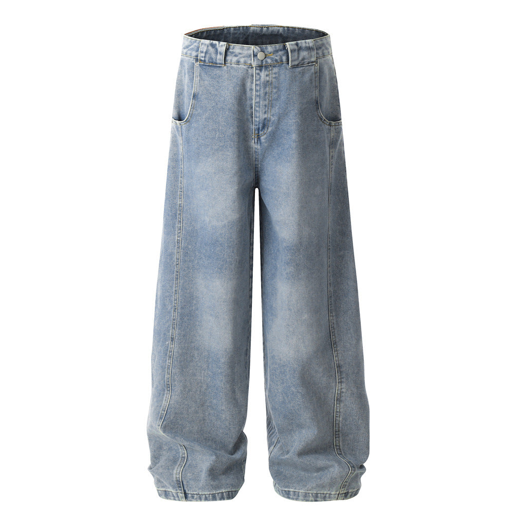 Make old washed denim jeans