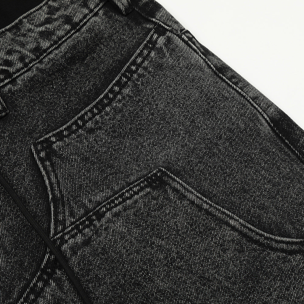 Make old washed denim jeans