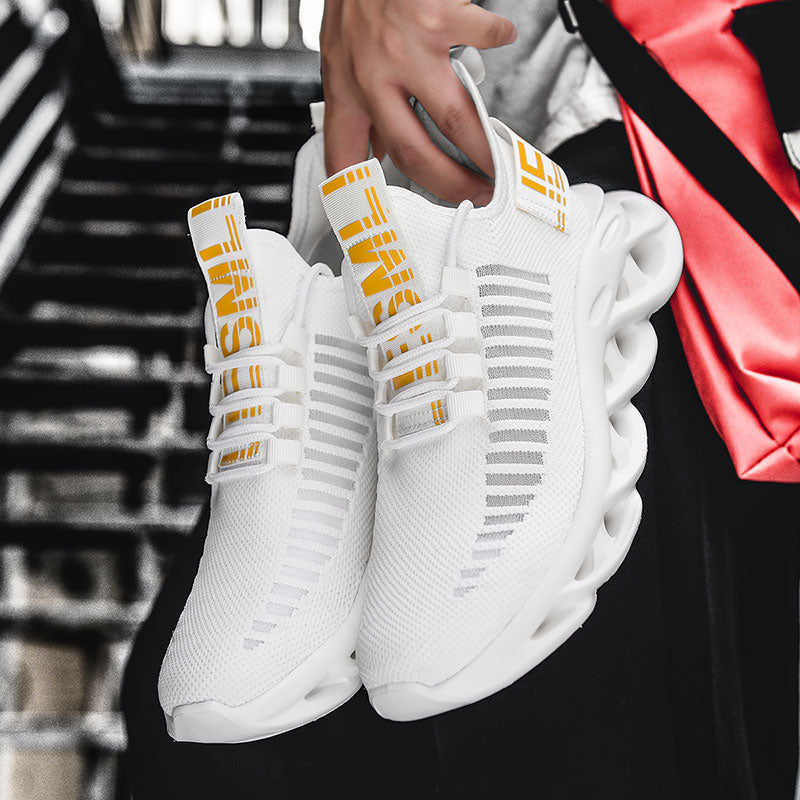 Sneakers Shoes 2021 Fashion Lover Plus Size 46 Light Casual Shoes White Basket Sneakers Breathable Walking Men Flats Black
