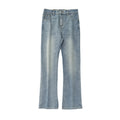 Micro denim jeans, long pants