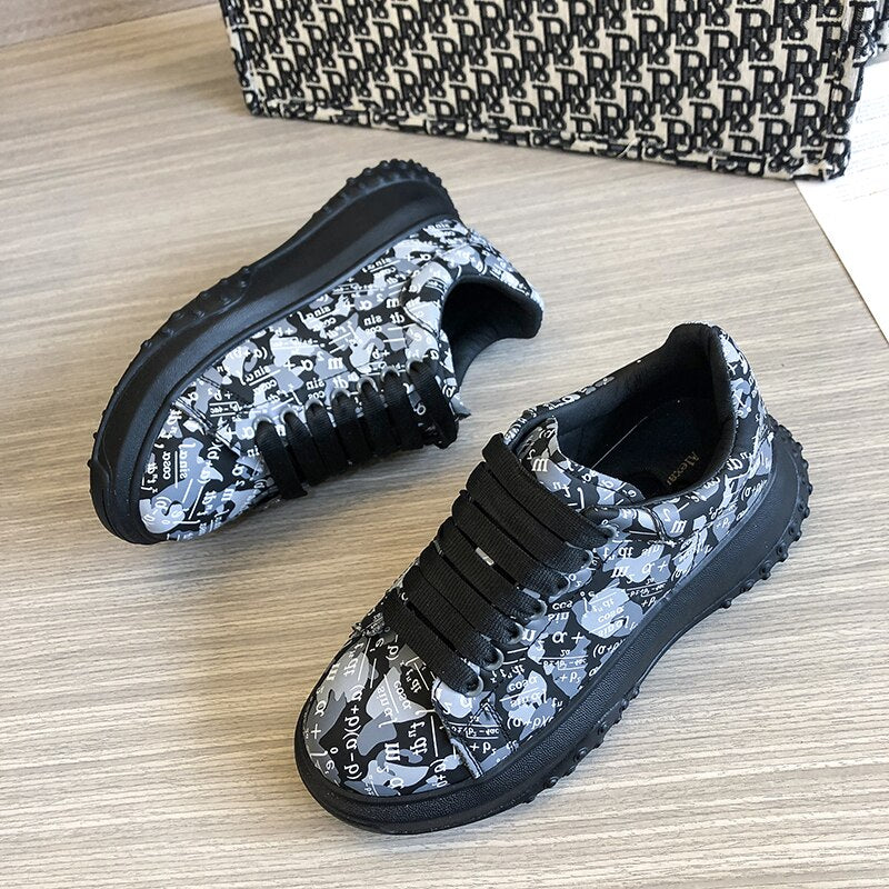 Women Sneakers Brand Design New White Shoes Woman  Trend Casual Sneakers Women Fashion Wedges Platform Vulcanized Shoes